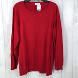 XL l/s crew neck sweater