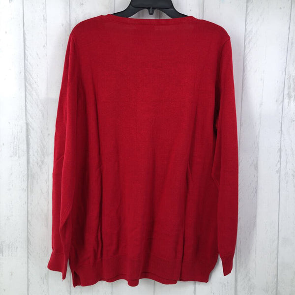 XL l/s crew neck sweater