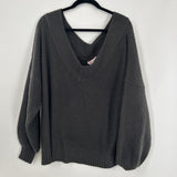 2X V-neck sweater