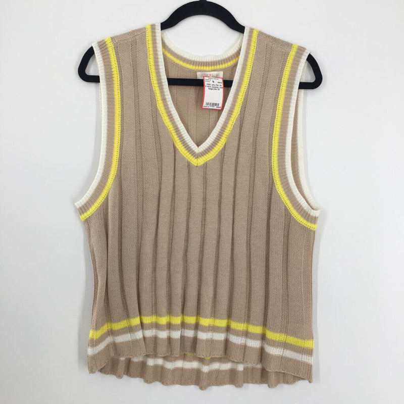 3X V-neck sweater vest