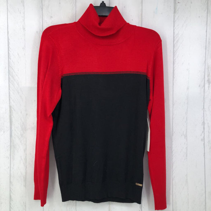 M Colorblock t-neck sweater