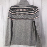 XS Fair isle print t-neck sweater