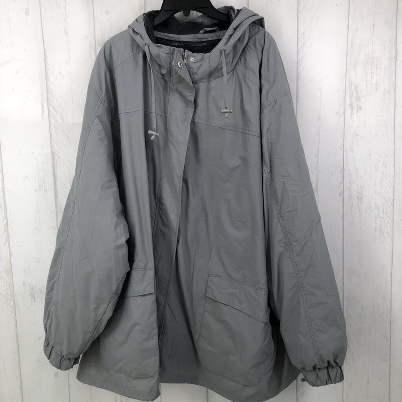 5X Fleece lined nylon coat