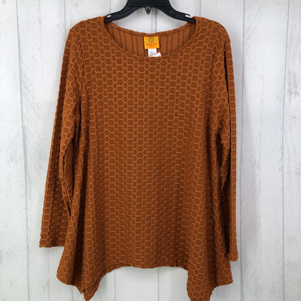 PL Textured l/s tunic