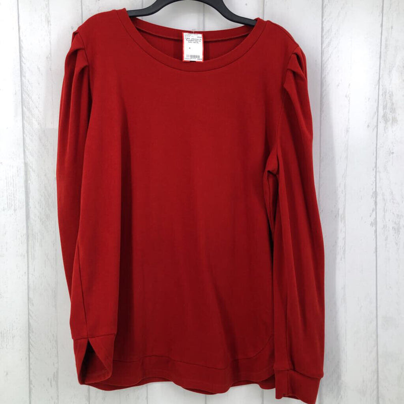 XL Rounded hem l/s tunic