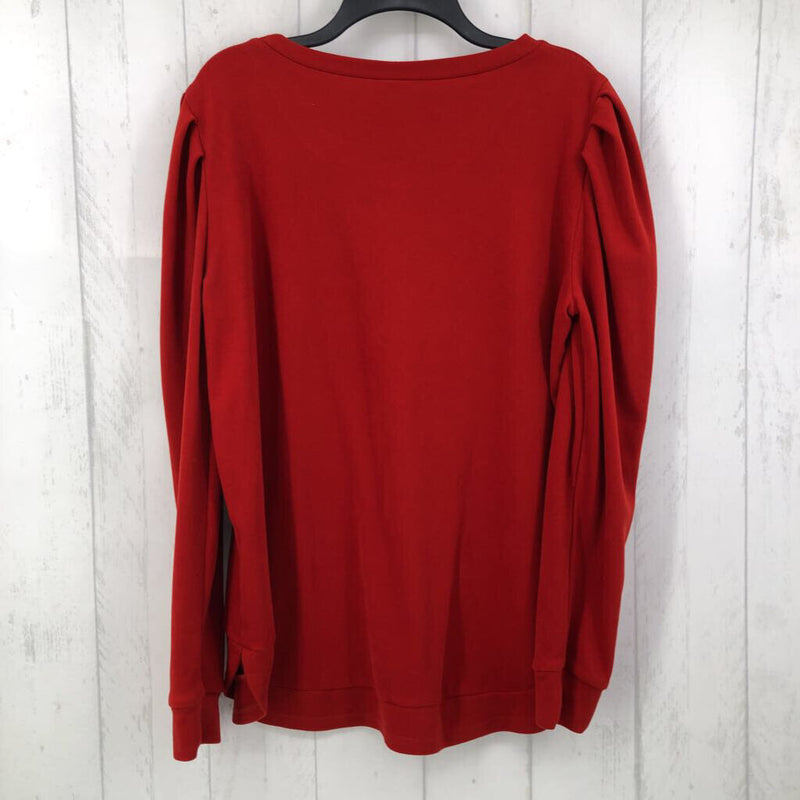 XL Rounded hem l/s tunic