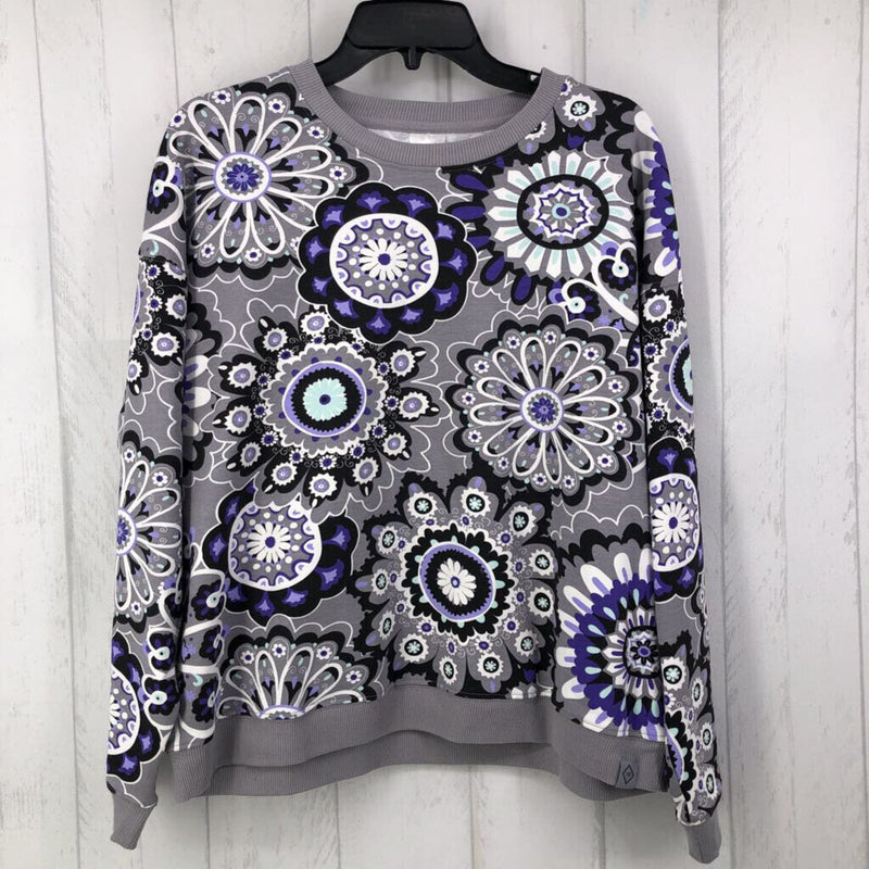 M Printed crewneck sweatshirt