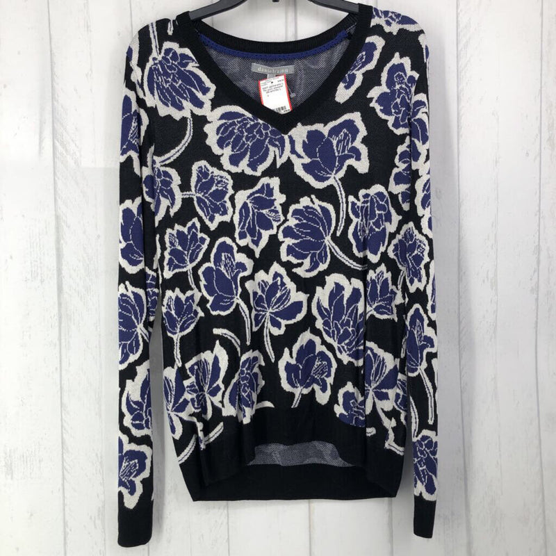 L Flo print sweater