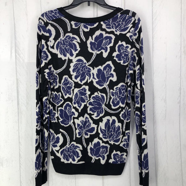 L Flo print sweater