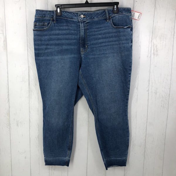 24 Mid-rise super skinny jeans