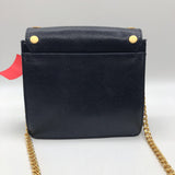 double flap studded crossbody