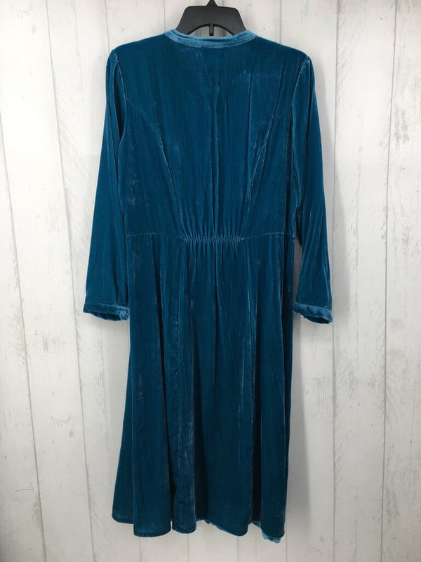 PS Velvet button down l/s dress