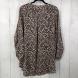 26/28 Animal print l/s tunic