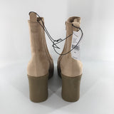 R130 9w platform heel ankle boots