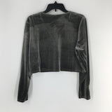 L Velvet l/s cardigan