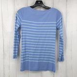 XXS Striped 3/4 slv top