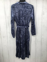 XS Velvet button down l/s dress