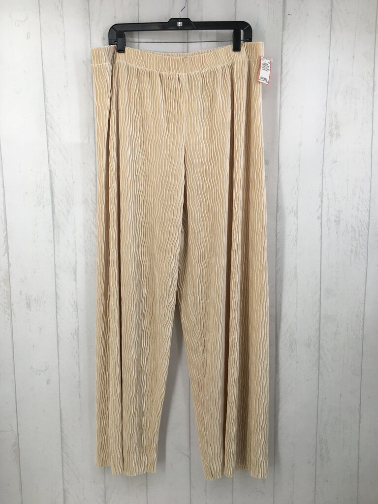 LT Textured wide leg pants