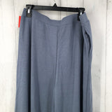 L Wide leg pull on crop pants