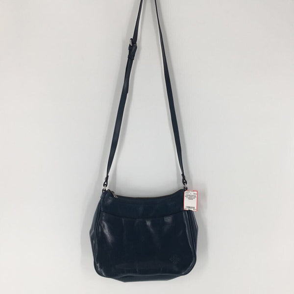 Leather hobo crossbody