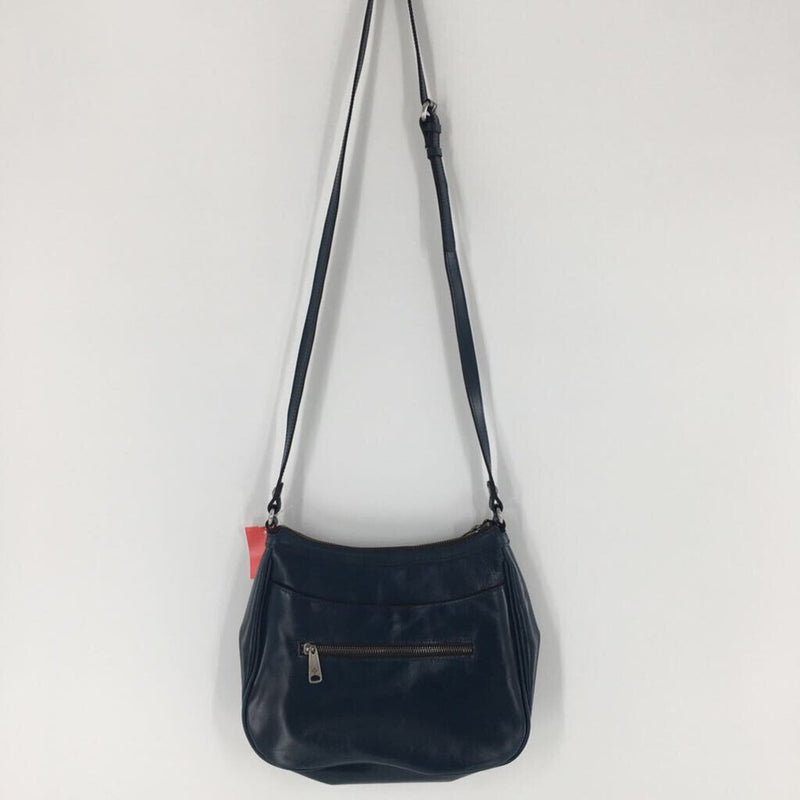 Leather hobo crossbody