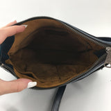 Leather hobo crossbody