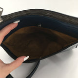 Leather hobo crossbody