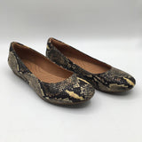 6.5 snake skin print flats