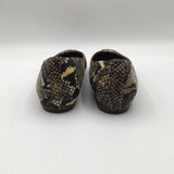 6.5 snake skin print flats