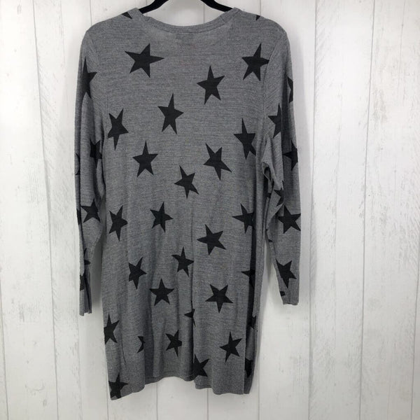 R55 3X Star print cardigan