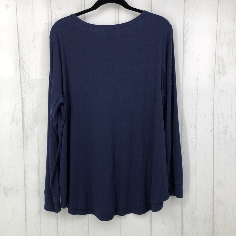 2XL Ribbed l/s top