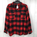 XL Plaid shacket