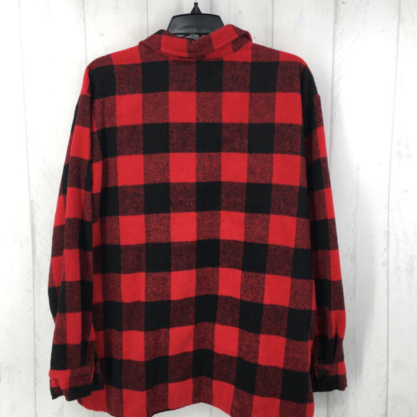 XL Plaid shacket