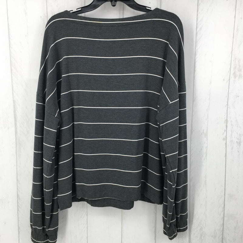 XL Striped l/s top