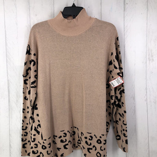 S Animal print sweater