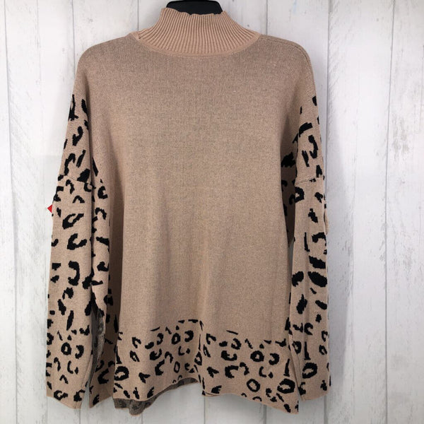 S Animal print sweater