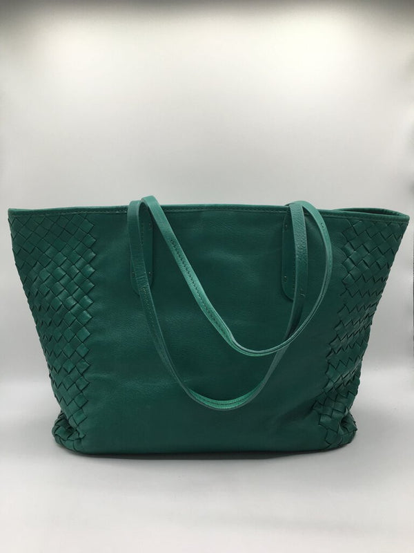 woven open tote