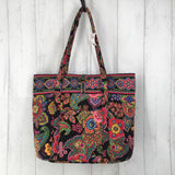 toggle paisley tote