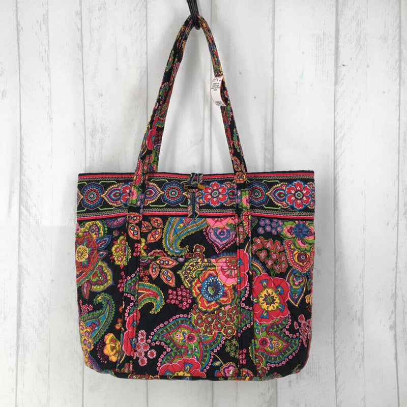 toggle paisley tote