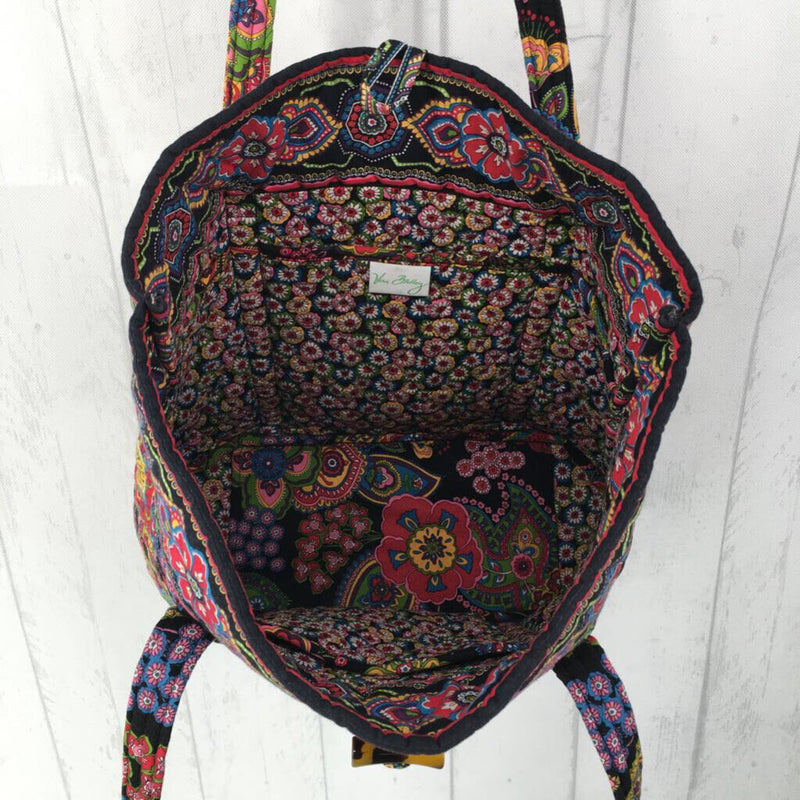 toggle paisley tote