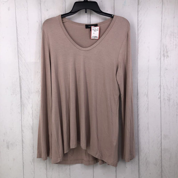 L V-neck l/s tunic