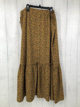 1XL Animal print long skirt