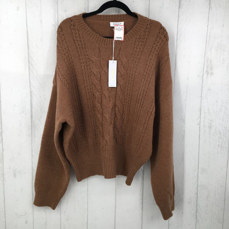 R52 1X Cableknit sweater