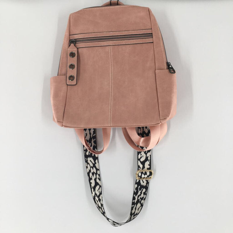 Vegan leather backpack/crossbody