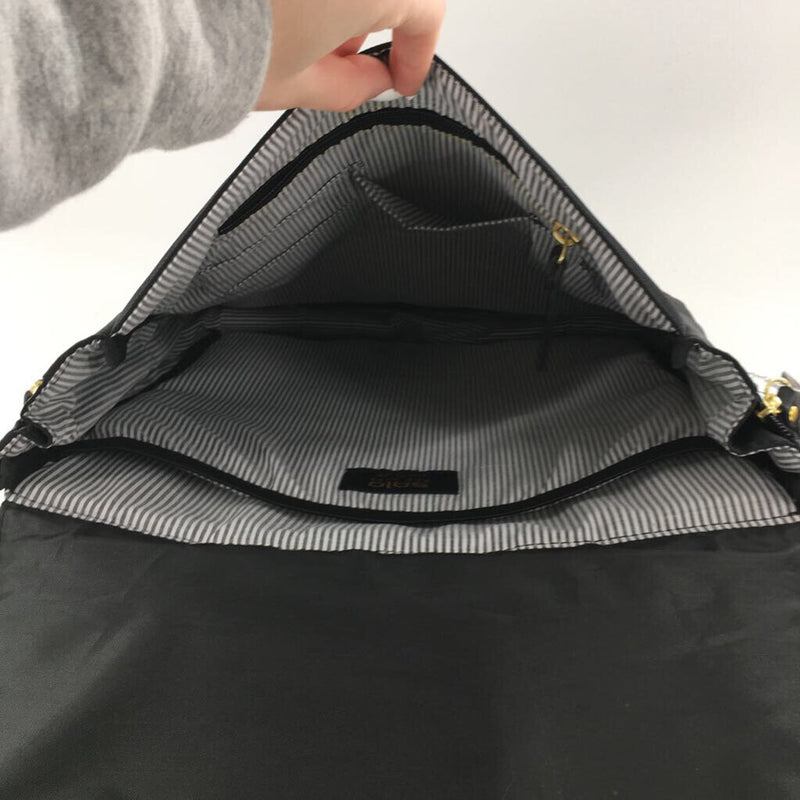 Nylon hybrid tote