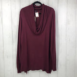 R34 XXL l/s cowl neck top