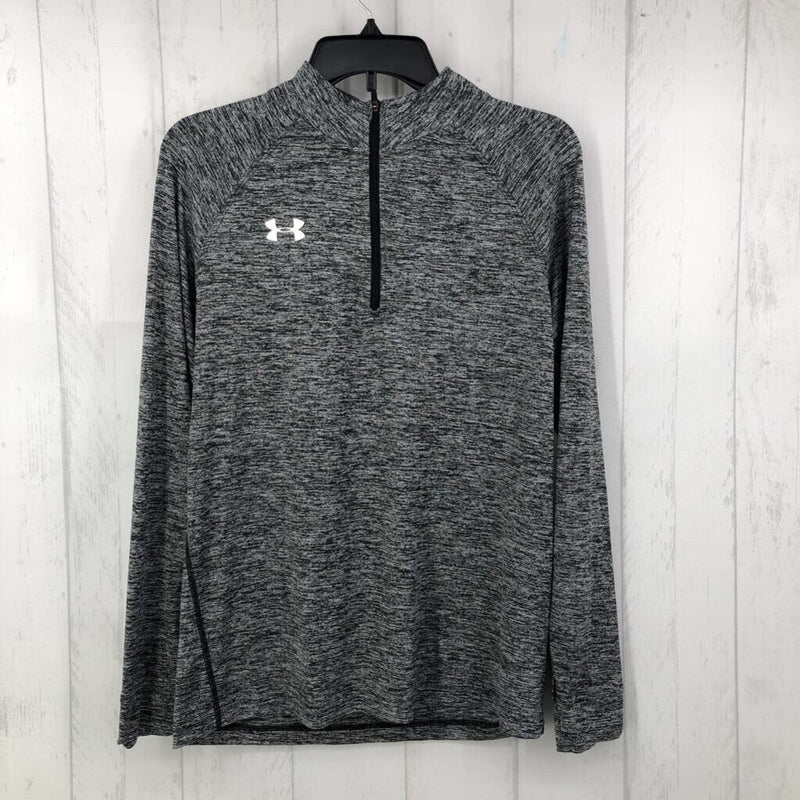 S Marled half-zip pullover