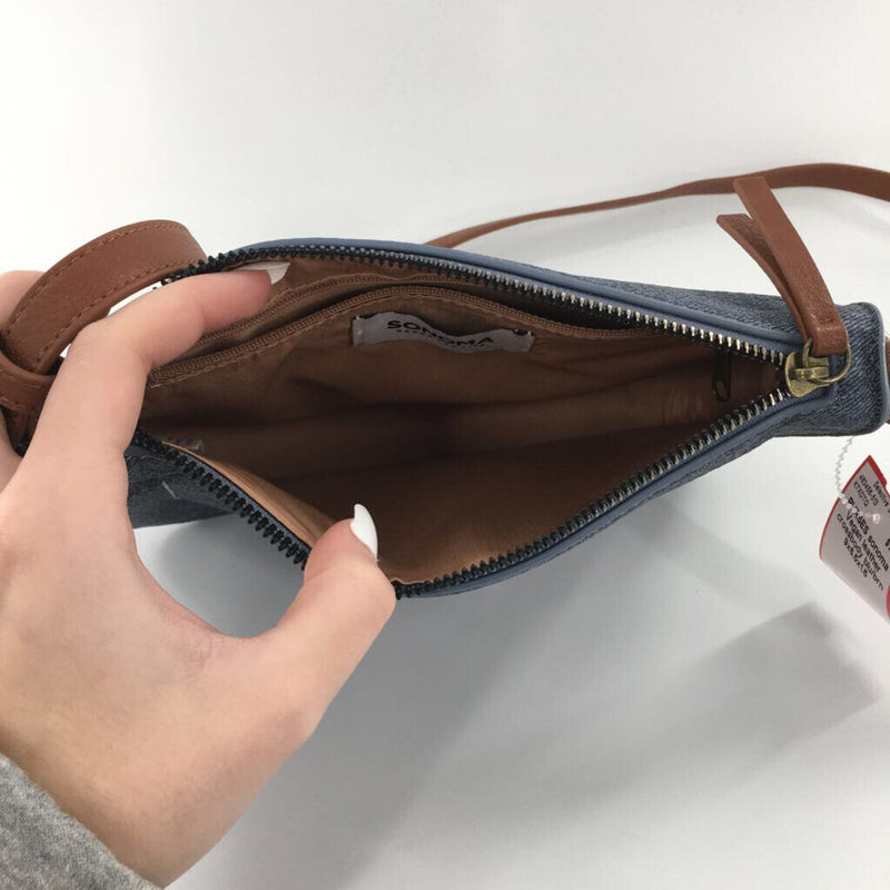 Vegan leather crossbody