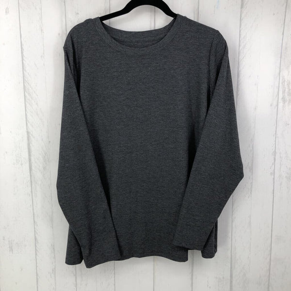 2x l/s crew neck top