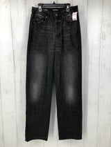 8 Hi rise straight leg jeans